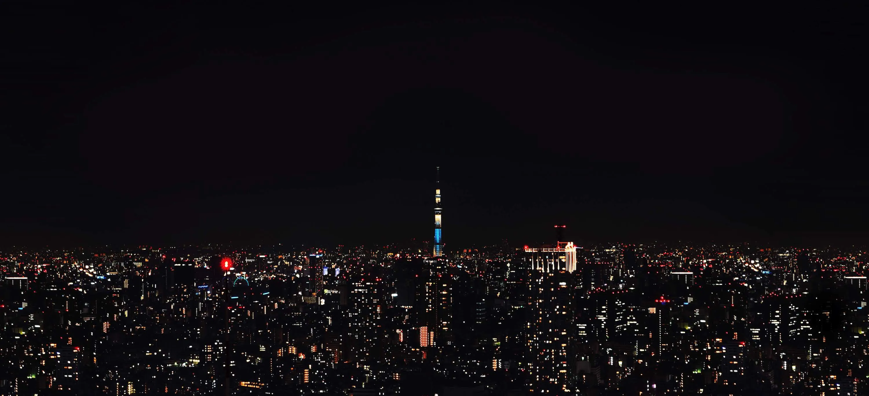 夜の東京 都庁展望室